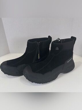 Icebug Metro BUGrip Shoe Boot Mens Size 8.5 Black CTE-52 Ortholite EUC